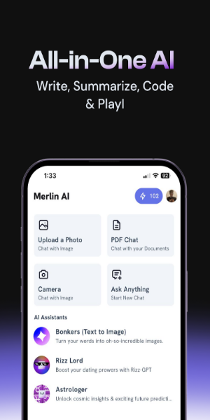 Merlin - Chat with AI Screenshot 0