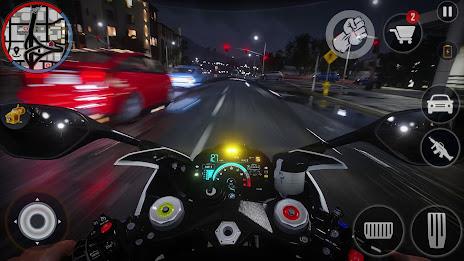 Highway Bike Riding & Racing スクリーンショット 0