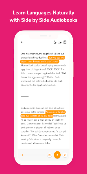 Beelinguapp: Bilingual Stories Screenshot 1