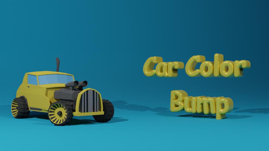 Car Game 3d : Colour bump 3d Capture d'écran 0
