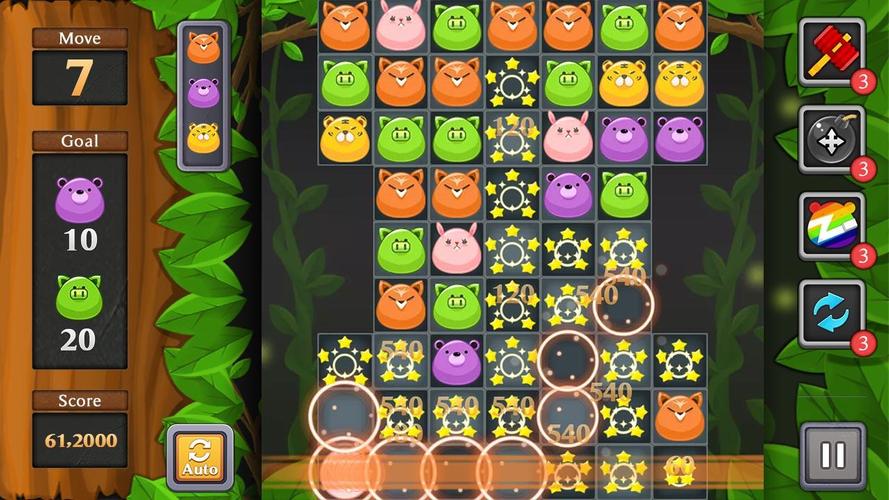 Jungle Match Puzzle Zrzut ekranu 1