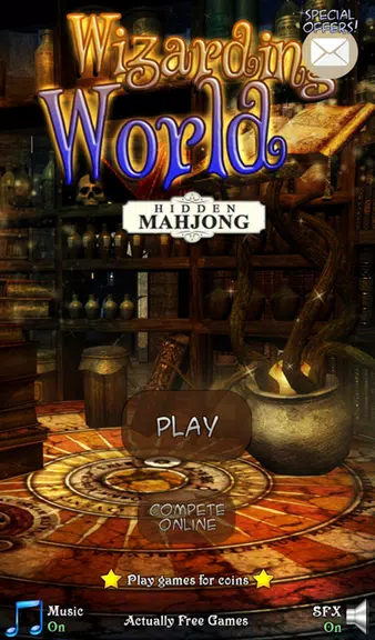 Mahjong: A Wizards World 스크린샷 0