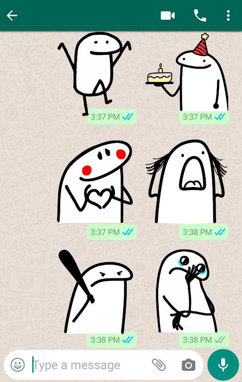 Flork memes stickers WASticker スクリーンショット 0