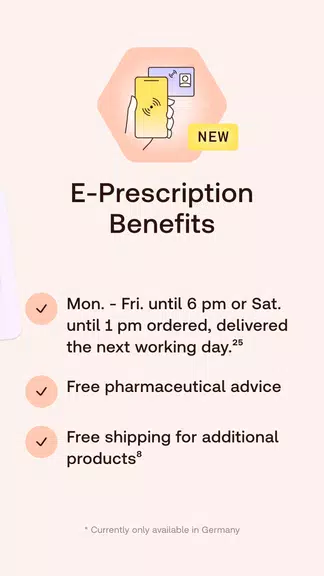 Redcare: Online Pharmacy Скриншот 1