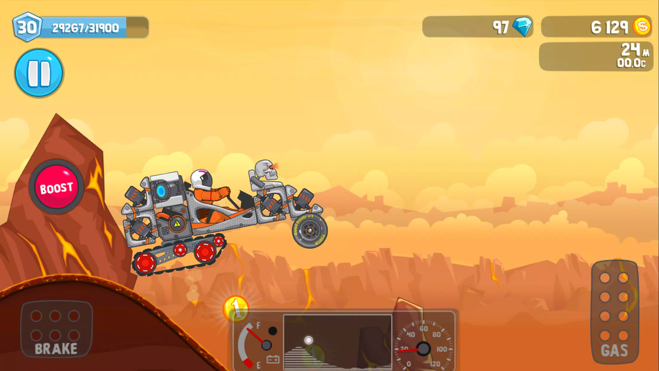 Rovercraft:Race Your Space Car स्क्रीनशॉट 2