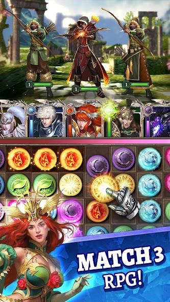 Schermata Legendary Game of Heroes Mod 1