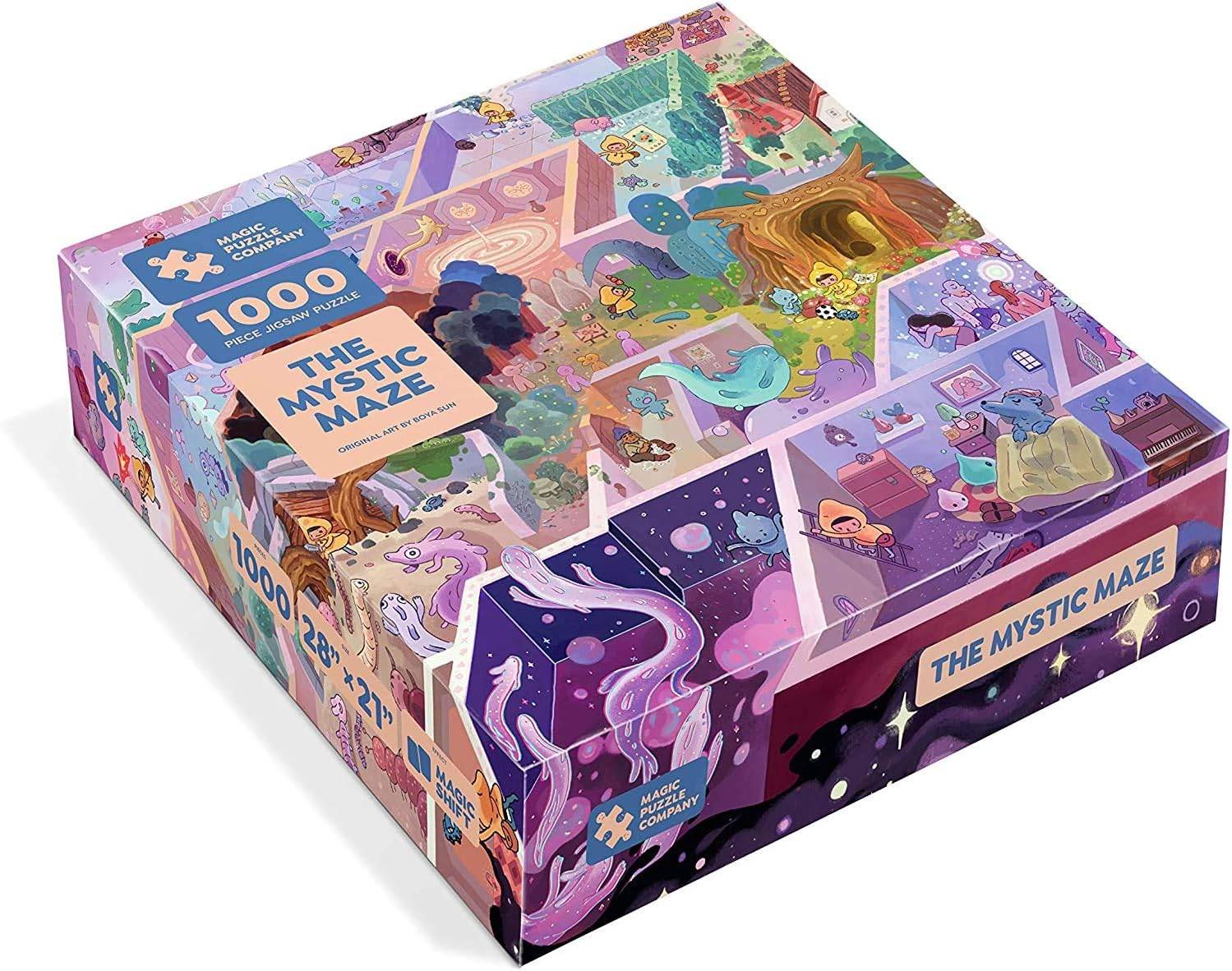 Amazon The Mystic Maze de 1,000 piezas Puzzle de The Magic Puzzle Company