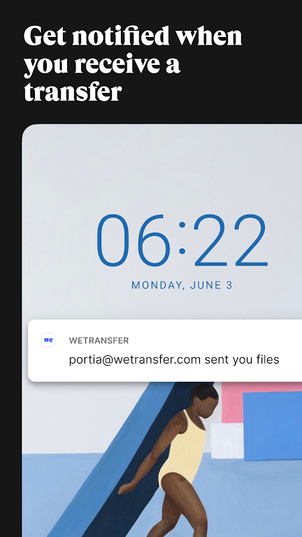 WeTransfer : File Transfer Screenshot 2