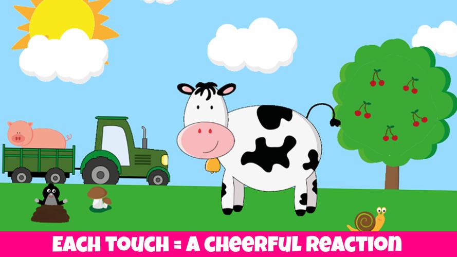 Animals, kids game from 1 year Capture d'écran 0