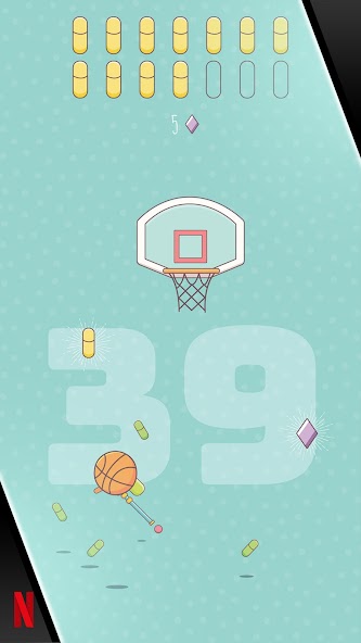 Shooting Hoops Mod Captura de tela 3
