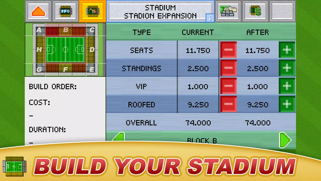 Soccer Pocket Manager Capture d'écran 2