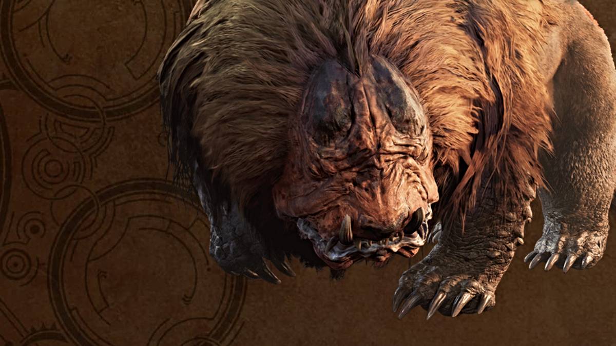 Doshaguma monster in Monster Hunter Wilds