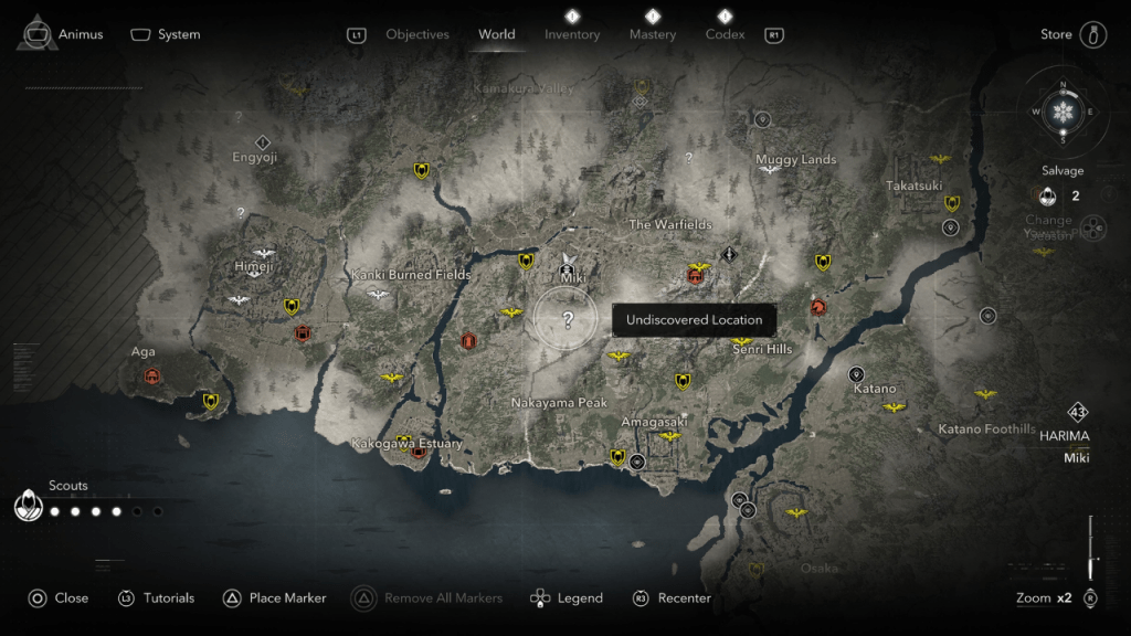 Screenshot durch den Eskapisten