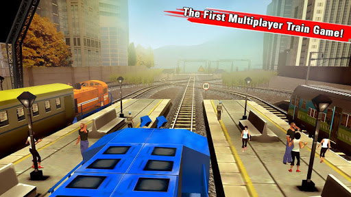 Train Racing Games 3D 2 Player Screenshot 2