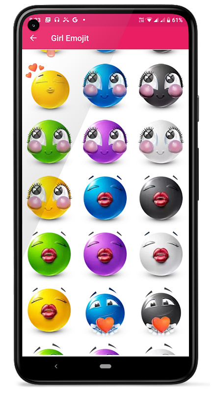 Kiss Me Love Stickers: Kiss Me Wallpaper Screenshot 1