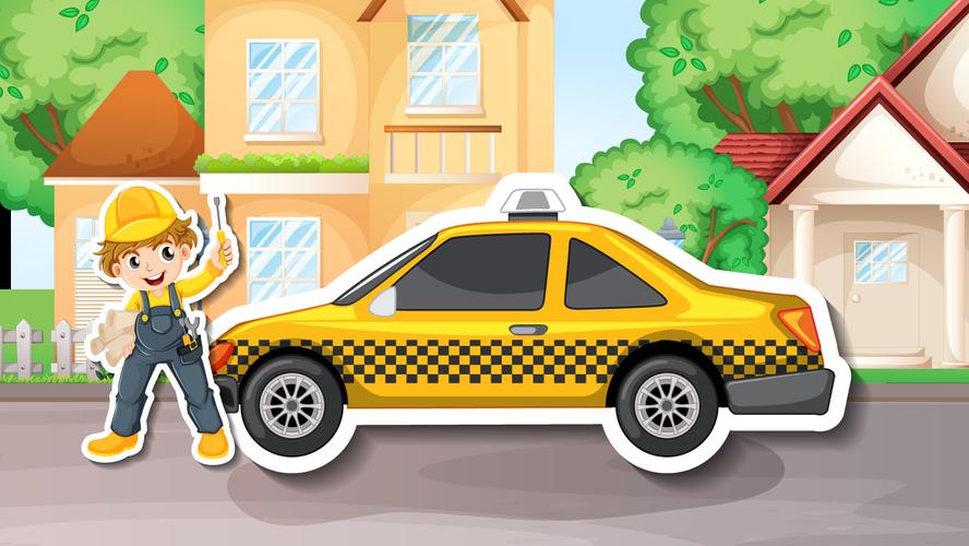 Car Wash Game For Kids Offline 스크린샷 3