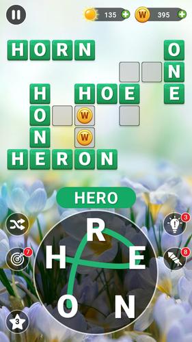Word Cross Flower Garden 스크린샷 1