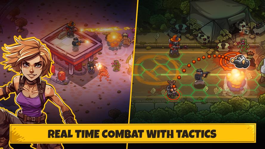 Dead World Heroes: Zombie Rush ภาพหน้าจอ 2