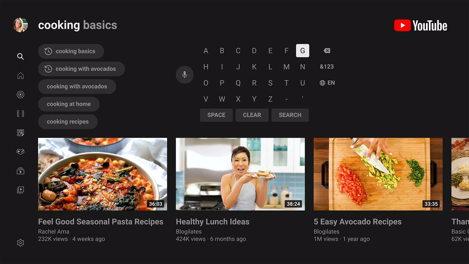 YouTube for Android TV应用截图第2张