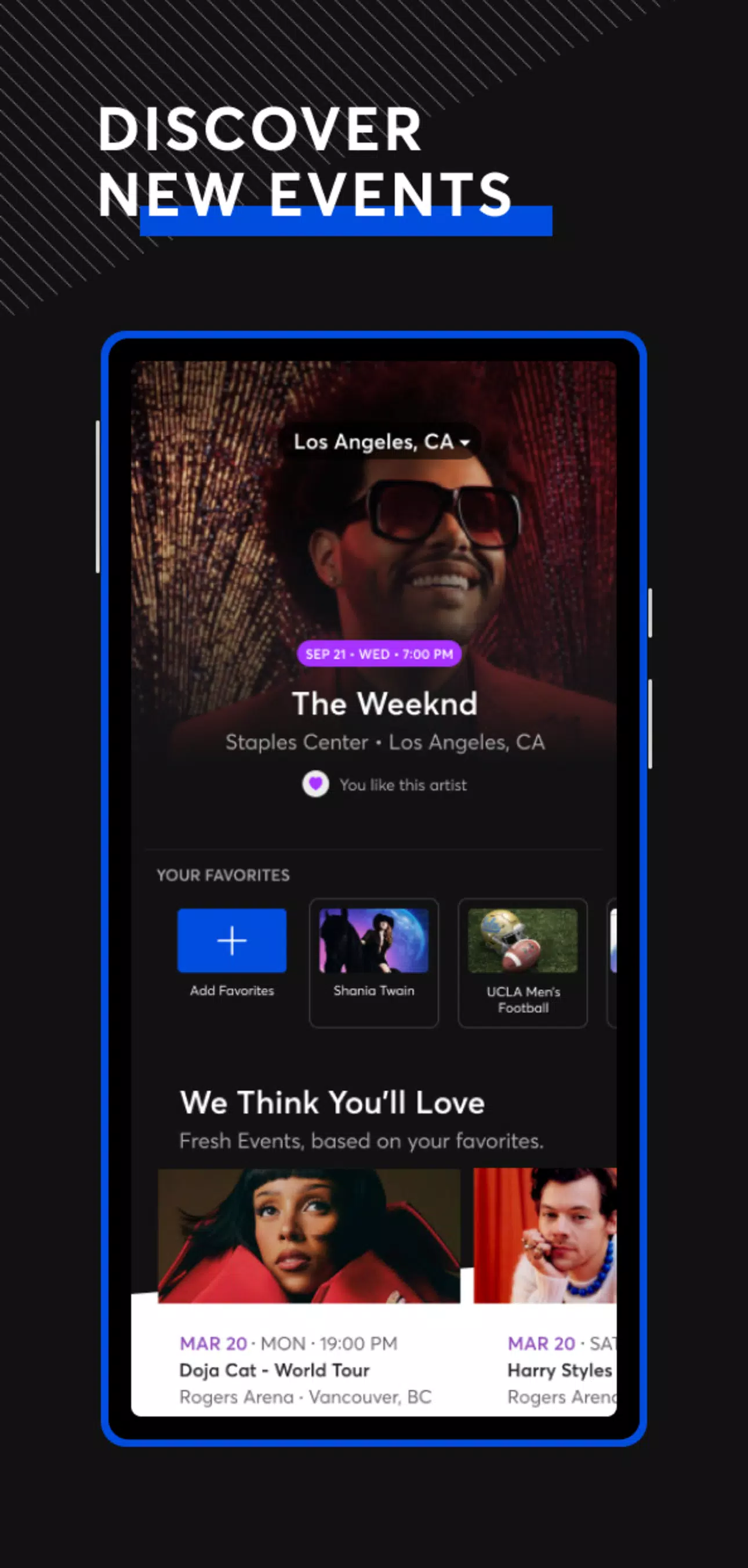 Ticketmaster－Buy, Sell Tickets スクリーンショット 1