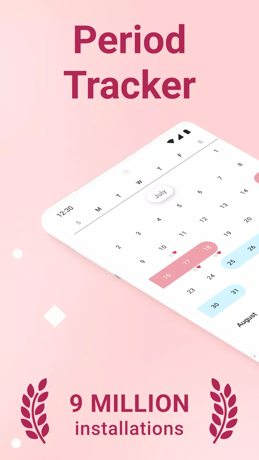Clover－Period & Cycle Tracker Ekran Görüntüsü 0