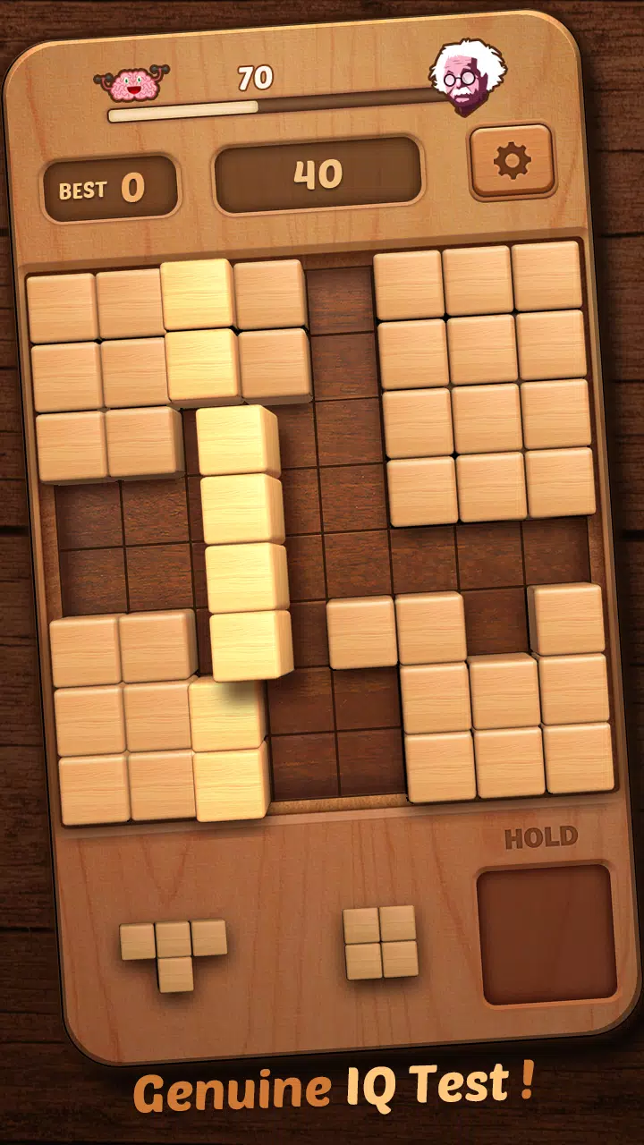 Wood Block Puzzle 3D Tangkapan skrin 3