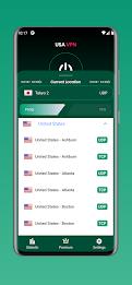 USA VPN - Safer VPN Captura de tela 3