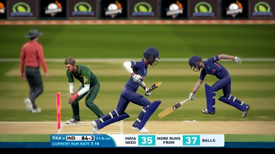 Real World Cricket Games Captura de tela 2