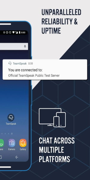 TeamSpeak 3 - Voice Chat Tangkapan skrin 2