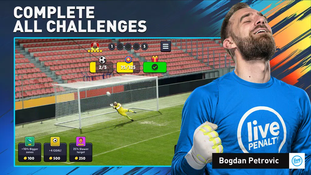 Soccer Penalty: Live Goalie Ảnh chụp màn hình 2