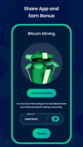 Bitcoin Mining-BTC Cloud Miner Tangkapan skrin 2