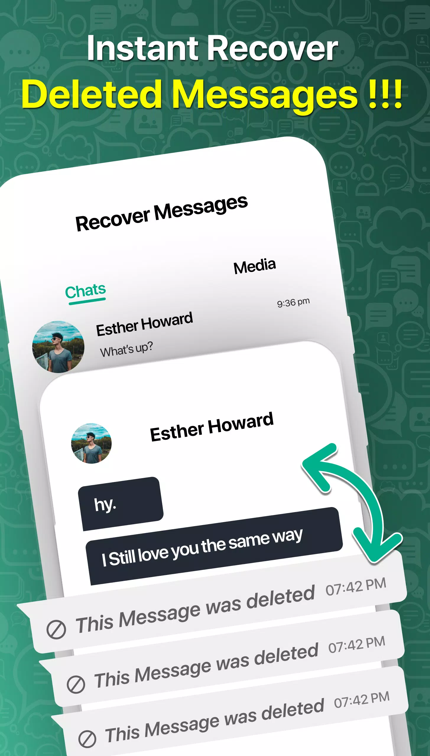 Recover Deleted Messages Tangkapan skrin 1