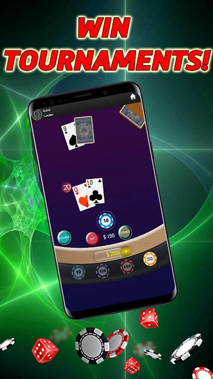 Black Jack for Winners: Card Game Capture d'écran 0