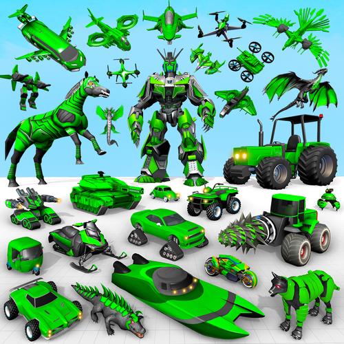 Horse Robot: Car Robot Games 螢幕截圖 0