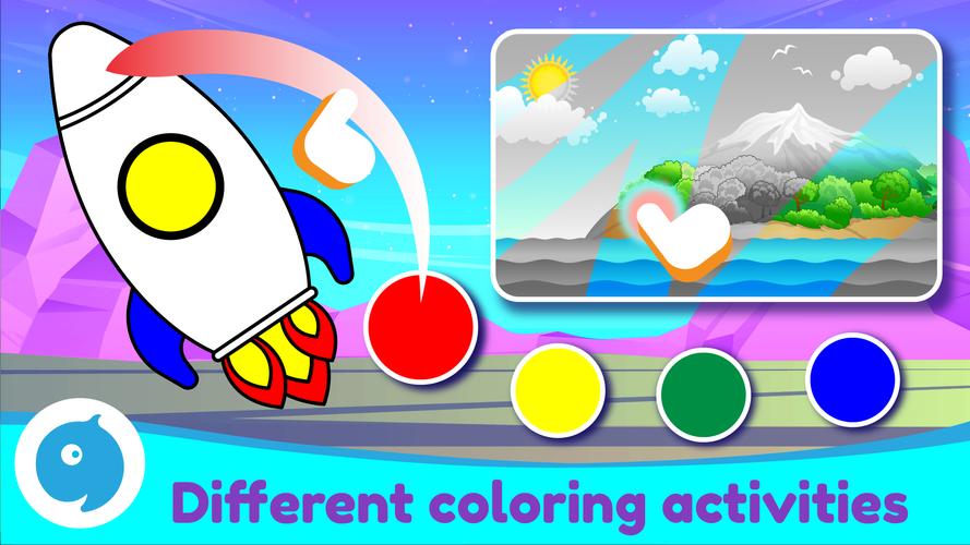 Colors & shapes learning Games Captura de tela 0