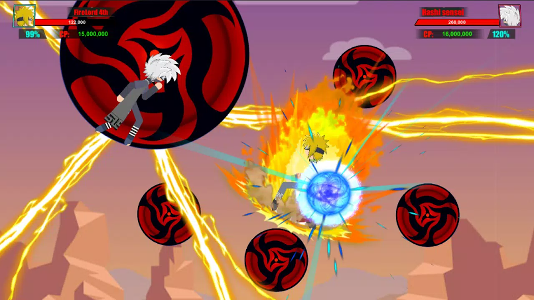 Stickman Ninja Fight 3v3 Mod スクリーンショット 2