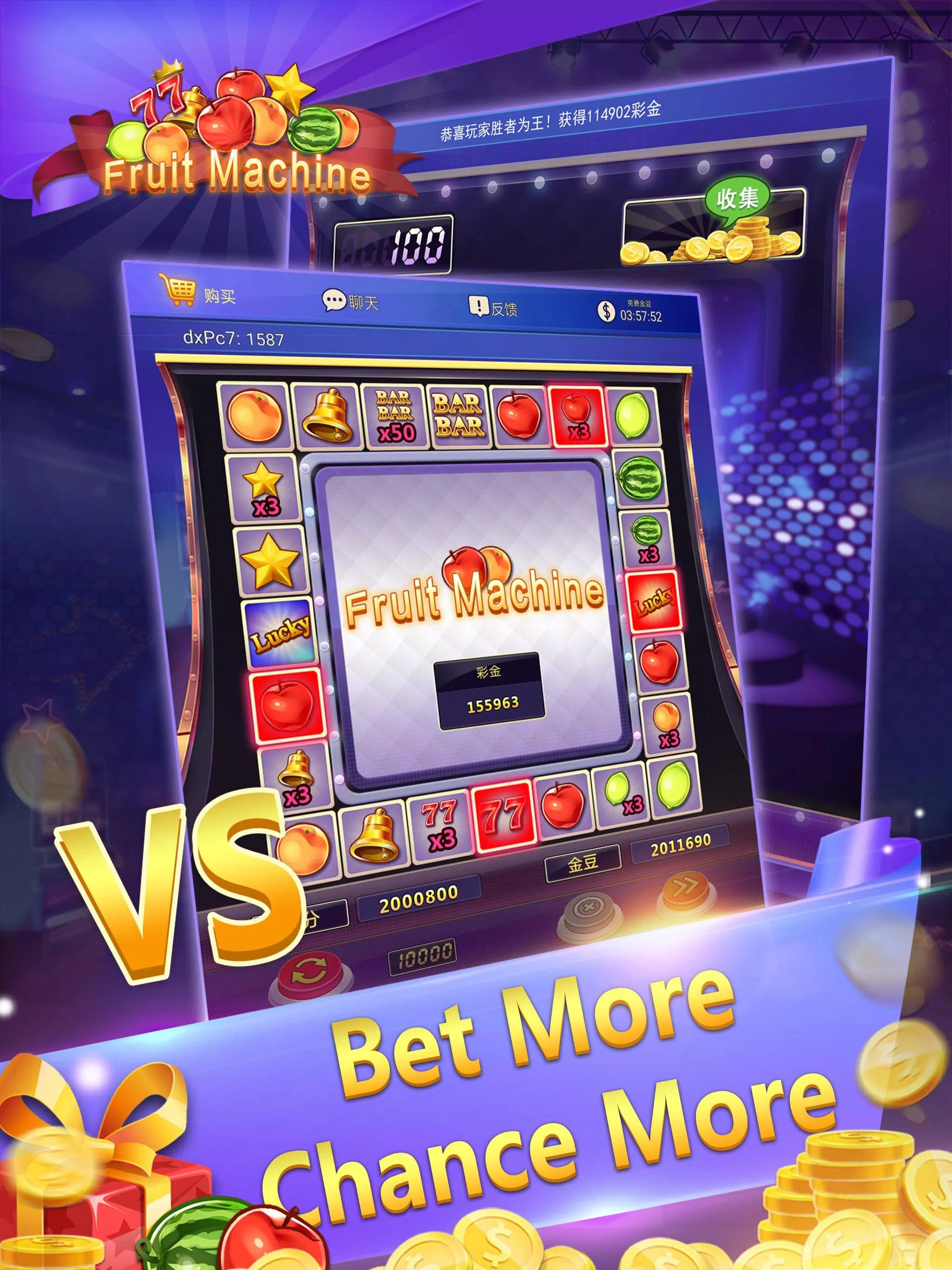 Fruit Machine - Mario Slots Ekran Görüntüsü 0