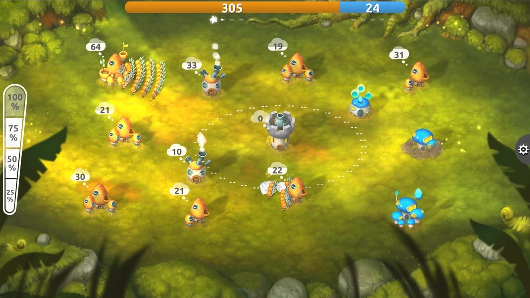 Mushroom Wars 2: RTS Strategy Tangkapan skrin 2