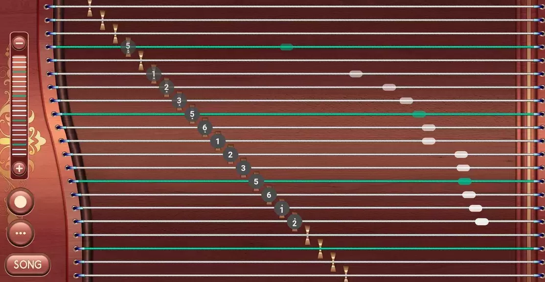 Guzheng Connect: Tuner & Notes Detector 螢幕截圖 2