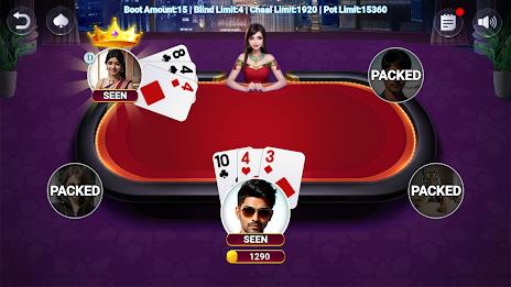 Teen Patti Card Game スクリーンショット 1