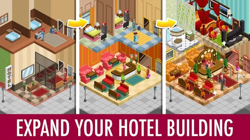 Hotel Tycoon Empire ဖန်သားပြင်ဓာတ်ပုံ 3