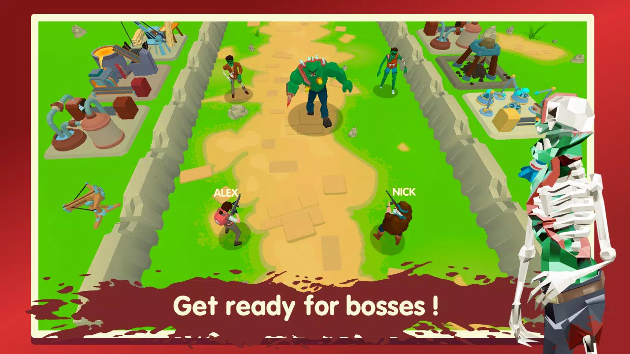 Two Guys & Zombies 3D: Online 螢幕截圖 3