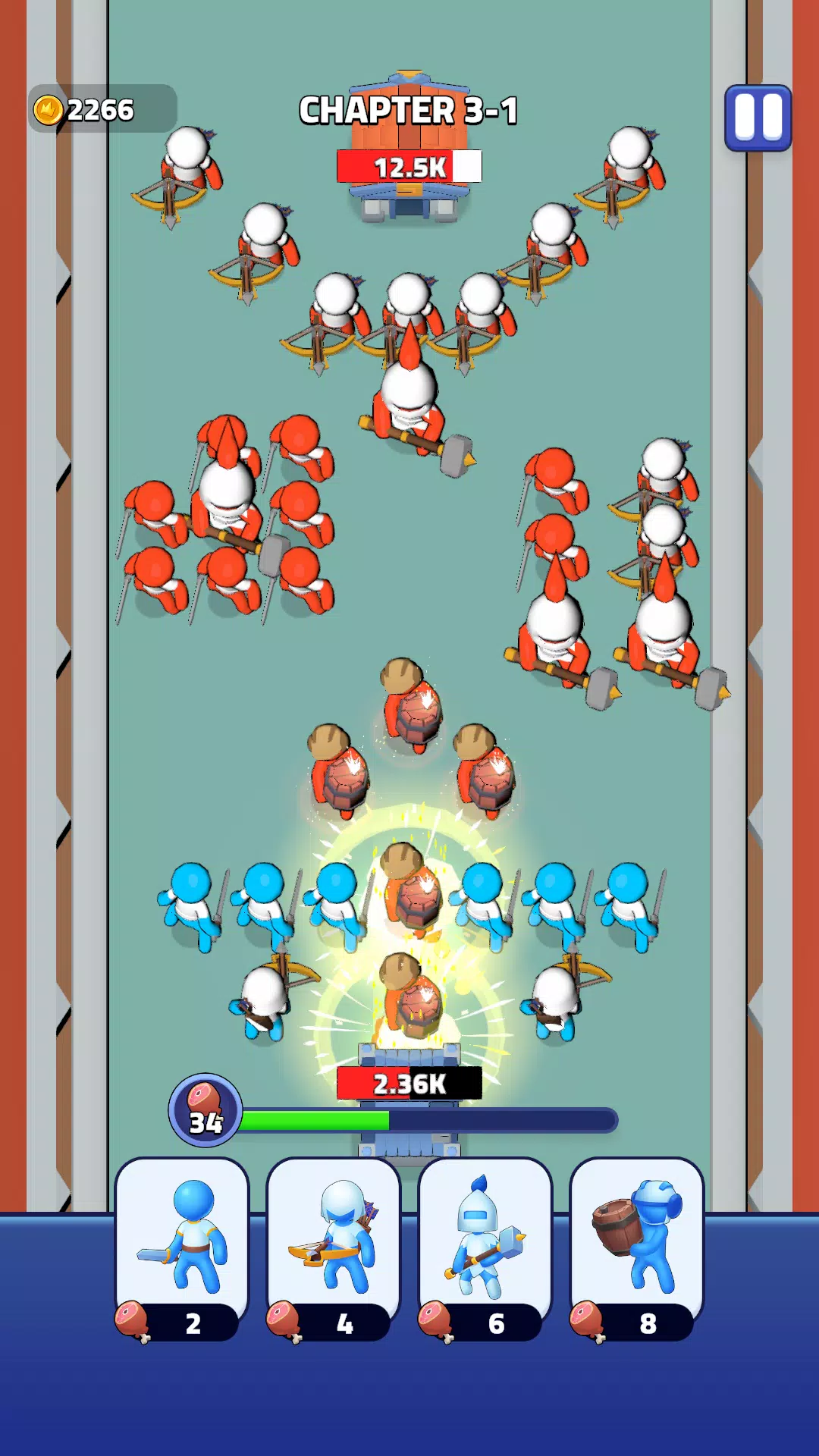 Schermata Warrior Clash 3