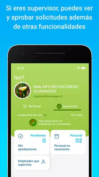 Schermata Rex+ Remuneraciones 1