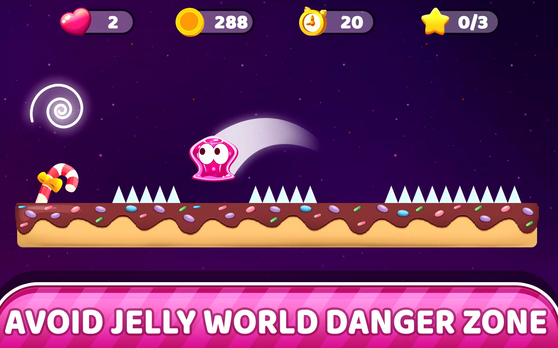 Jelly World Adventures Captura de tela 3