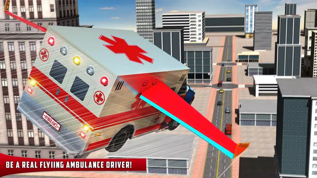 Schermata Flying Ambulance Rescue Drive 0