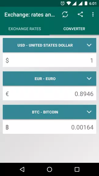 XRT: Exchange rates, converter ဖန်သားပြင်ဓာတ်ပုံ 1