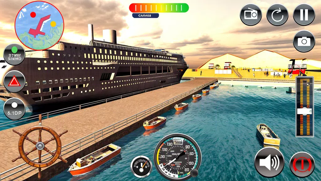 Transport Cruise Ship Games Zrzut ekranu 1