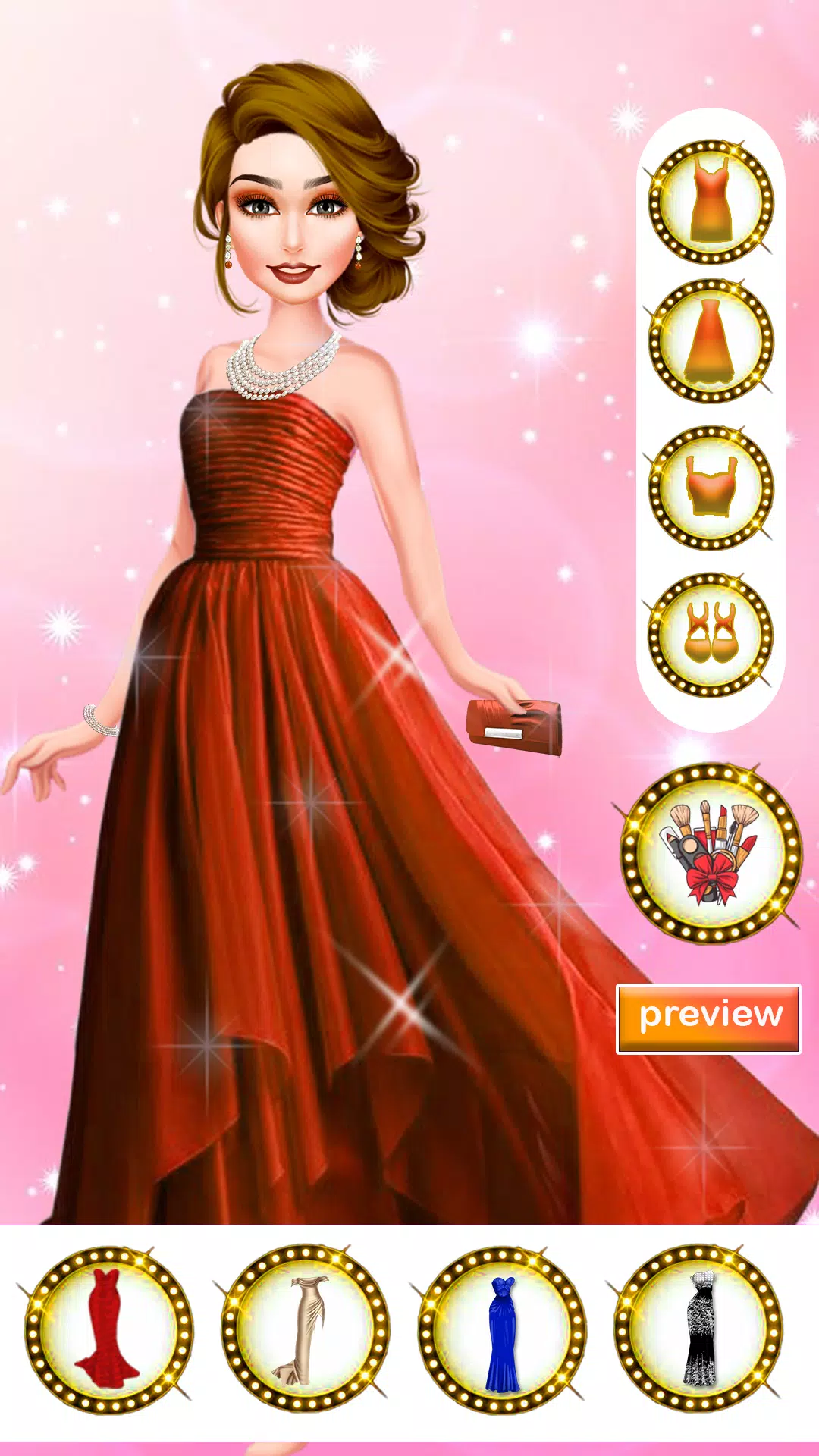 Fashion Girl Makeup Games Show Screenshot 3