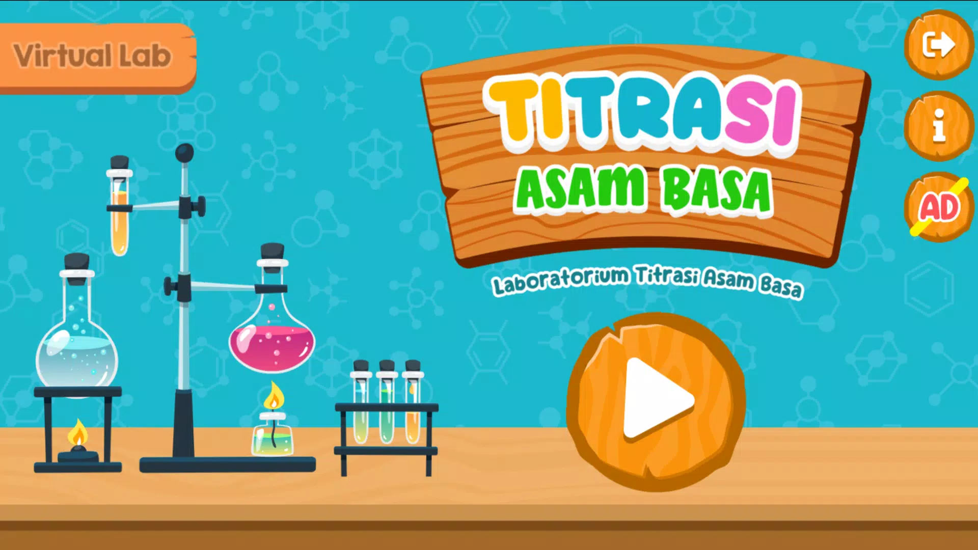 Virtual Lab Titrasi Asam Basa Tangkapan skrin 0